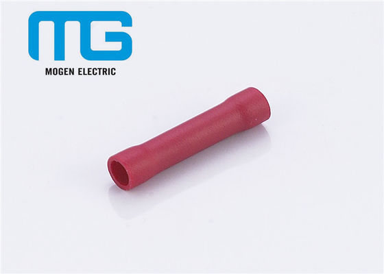 ประเทศจีน Copper PVC Insulated Heat Shrink Butt Connectors Red BV For Wire Connection ผู้ผลิต