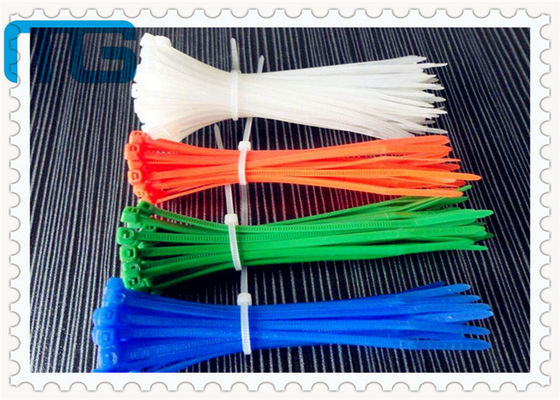 ประเทศจีน สายเคเบิ้ลไนลอนที่มีอุณหภูมิสูงเป็นเวลานานและมีหลายสี ROHS CE อนุมัติ 100pcs / bag ผู้ผลิต