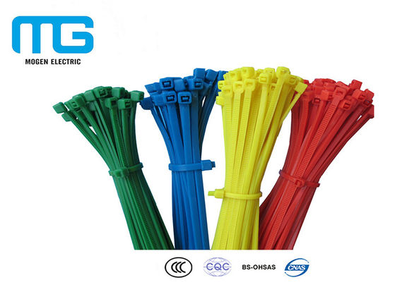 ประเทศจีน สีที่สามารถนำกลับมาใช้ใหม่ Tie Wraps, Ties พลาสติกสำหรับสาย CE อนุมัติ ผู้ผลิต