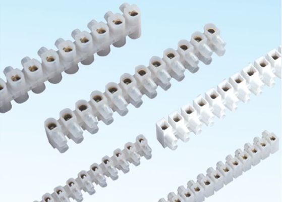 Professional Cable Accessories PE Nylon Brass Copper Terminal Block 400V ผู้ผลิต