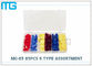 6 Types Terminal Assortment Kit MG - 85 85 Pcs For Machinery / Spinning CE Approval ผู้ผลิต