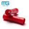 Red PVC Insulated Wire Butt Connectors / Electrical Crimp Connectors ผู้ผลิต